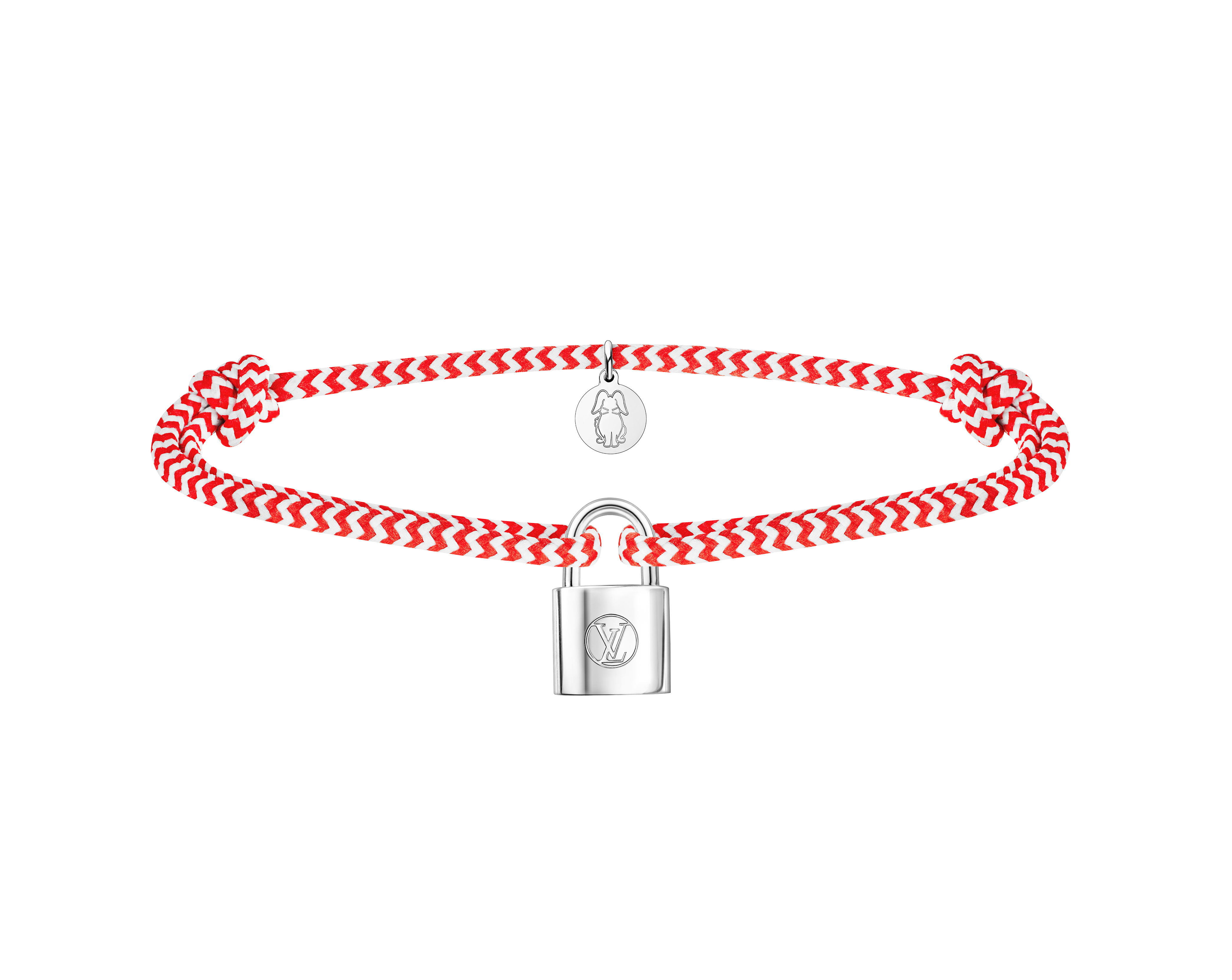 Louis Vuitton New Launch Of The Louis Vuitton For UNICEF Silver  Lockit  Beads Bracelet  Luxferity